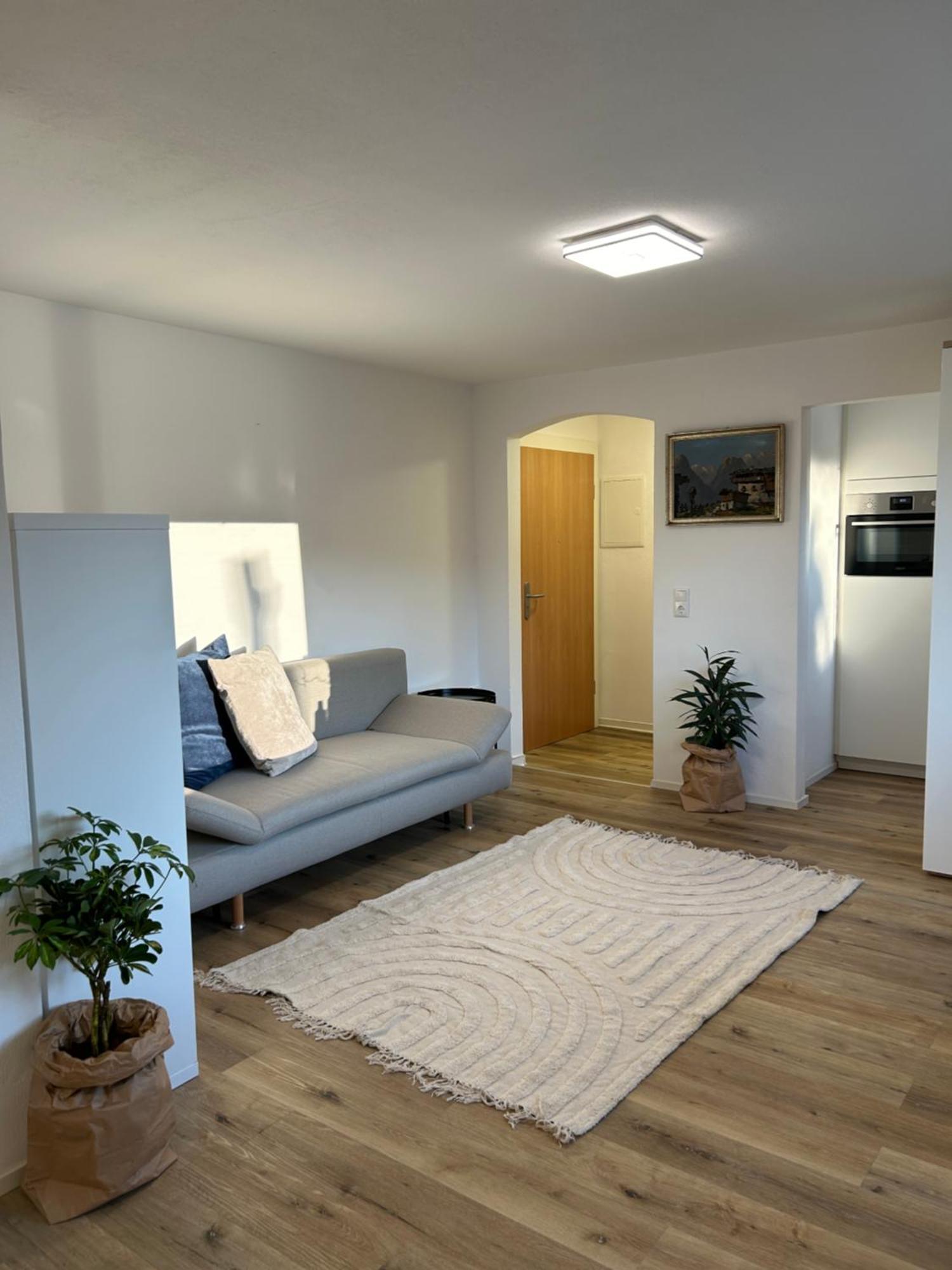 Schoene 1-Zimmer Wohnung Am Bahnhof 2 Parkplaetze Sonthofen Kültér fotó
